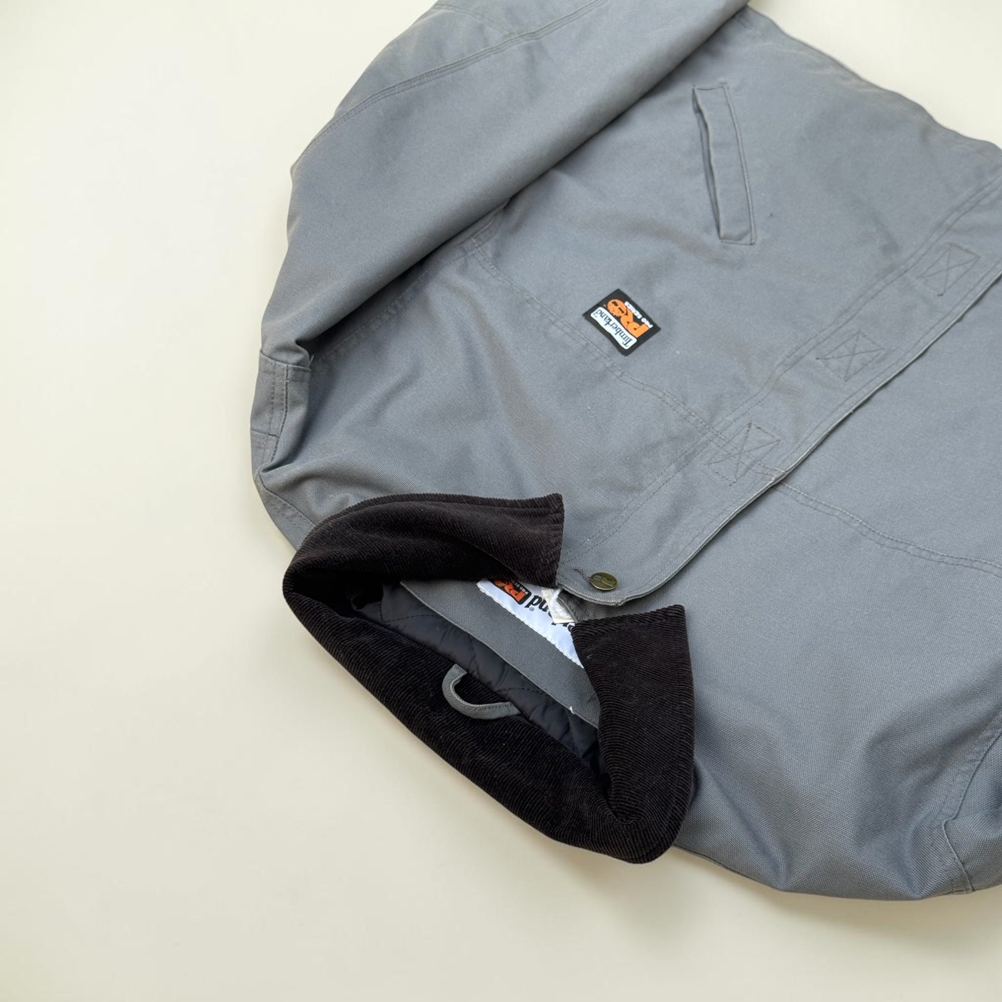 Veste Timberland PRO Series grise – L – Vintage – Mixte