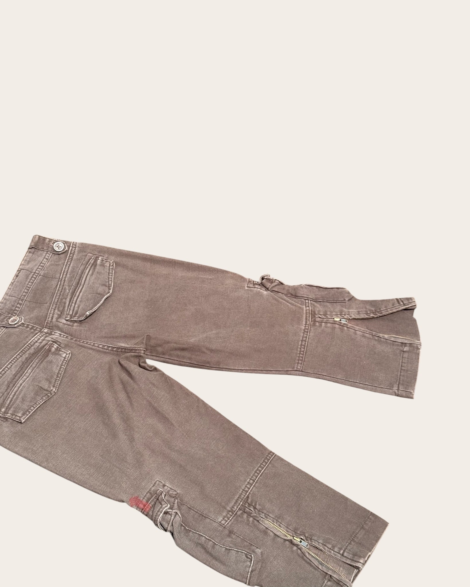 BERMUDA CARGO TEDDY SMITH MARRON W27 FEMME