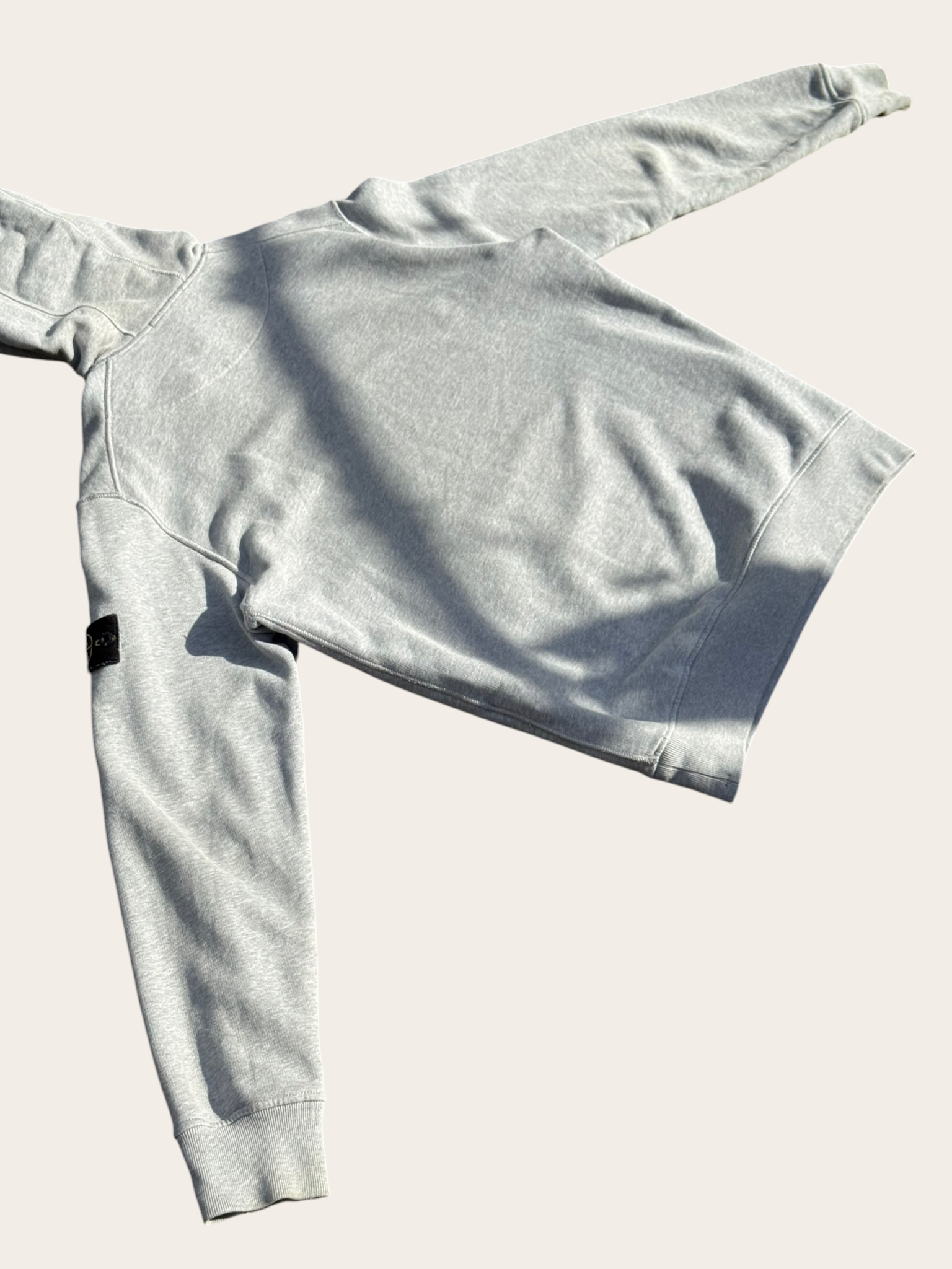 Stone Island Sweat à capuche Gris clair L Mixte