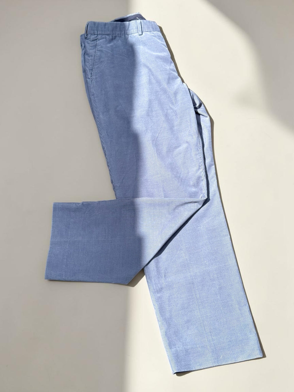 Pantalon Façonnable – Bleu ciel – T.50 – Homme – Vintage — photo complémentaire 3