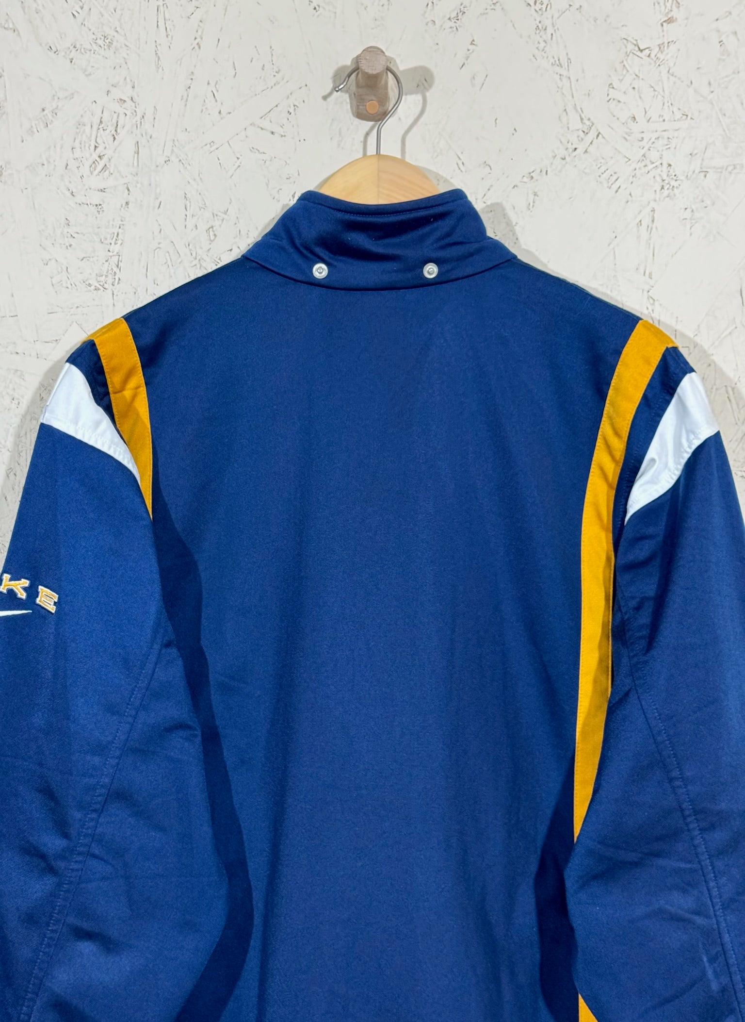 Veste Nike zip bleu/jaune – M – Vintage – Mixte