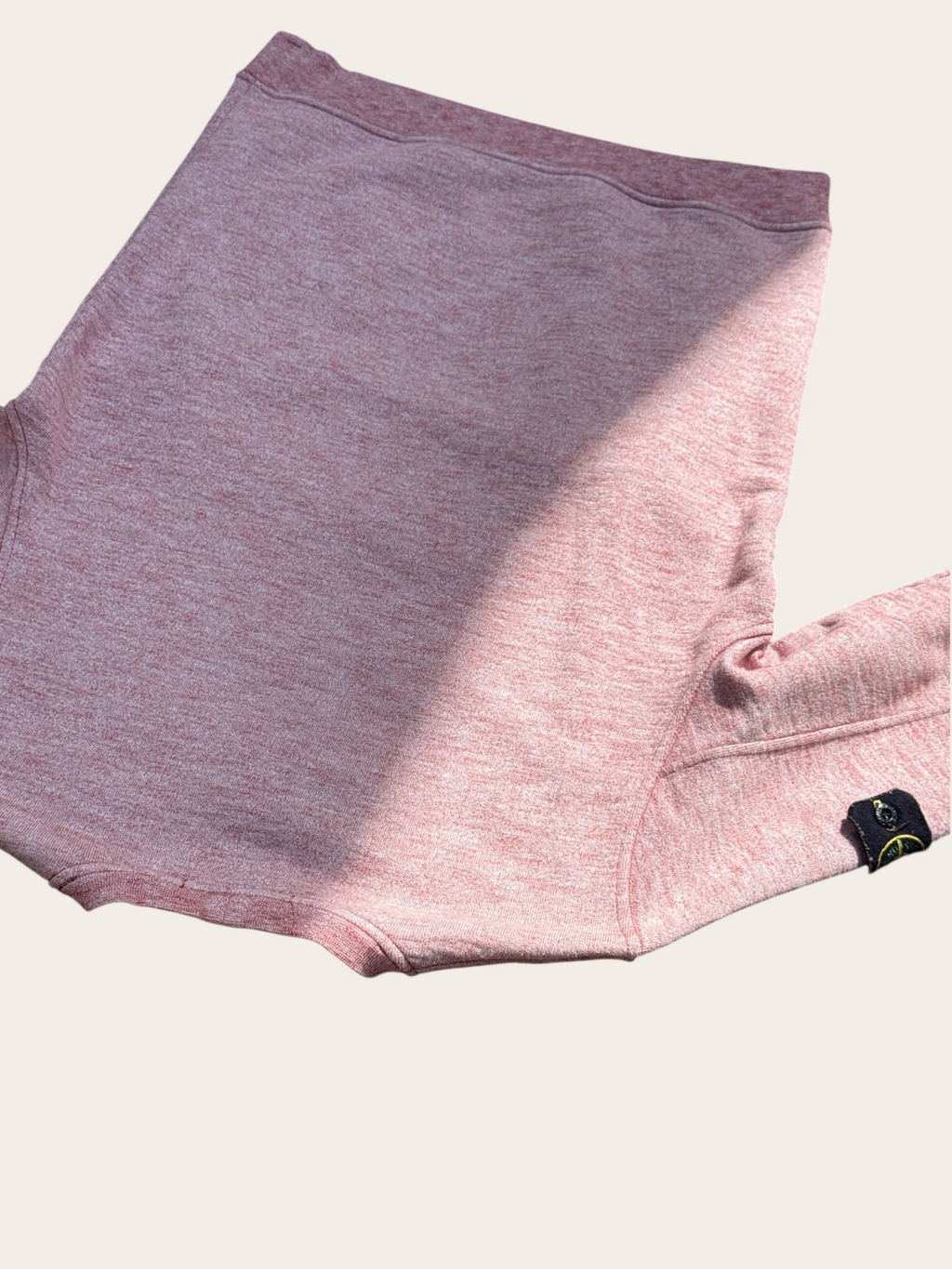 Sweat Stone Island col rond – Rose chiné – S – Mixte — photo complémentaire 6