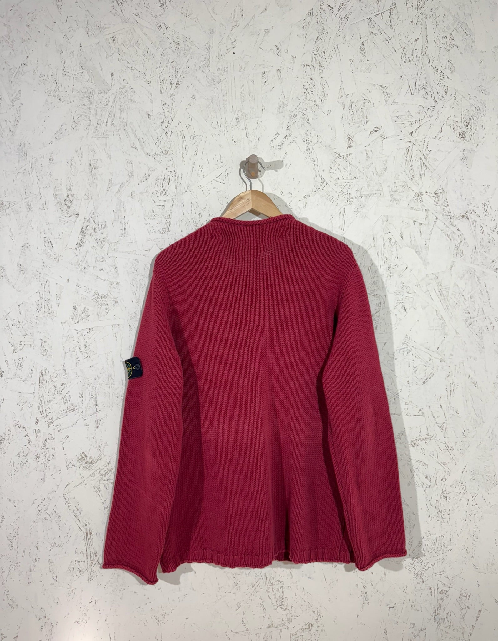 Pull Stone Island Bordeaux Vintage L Mixte