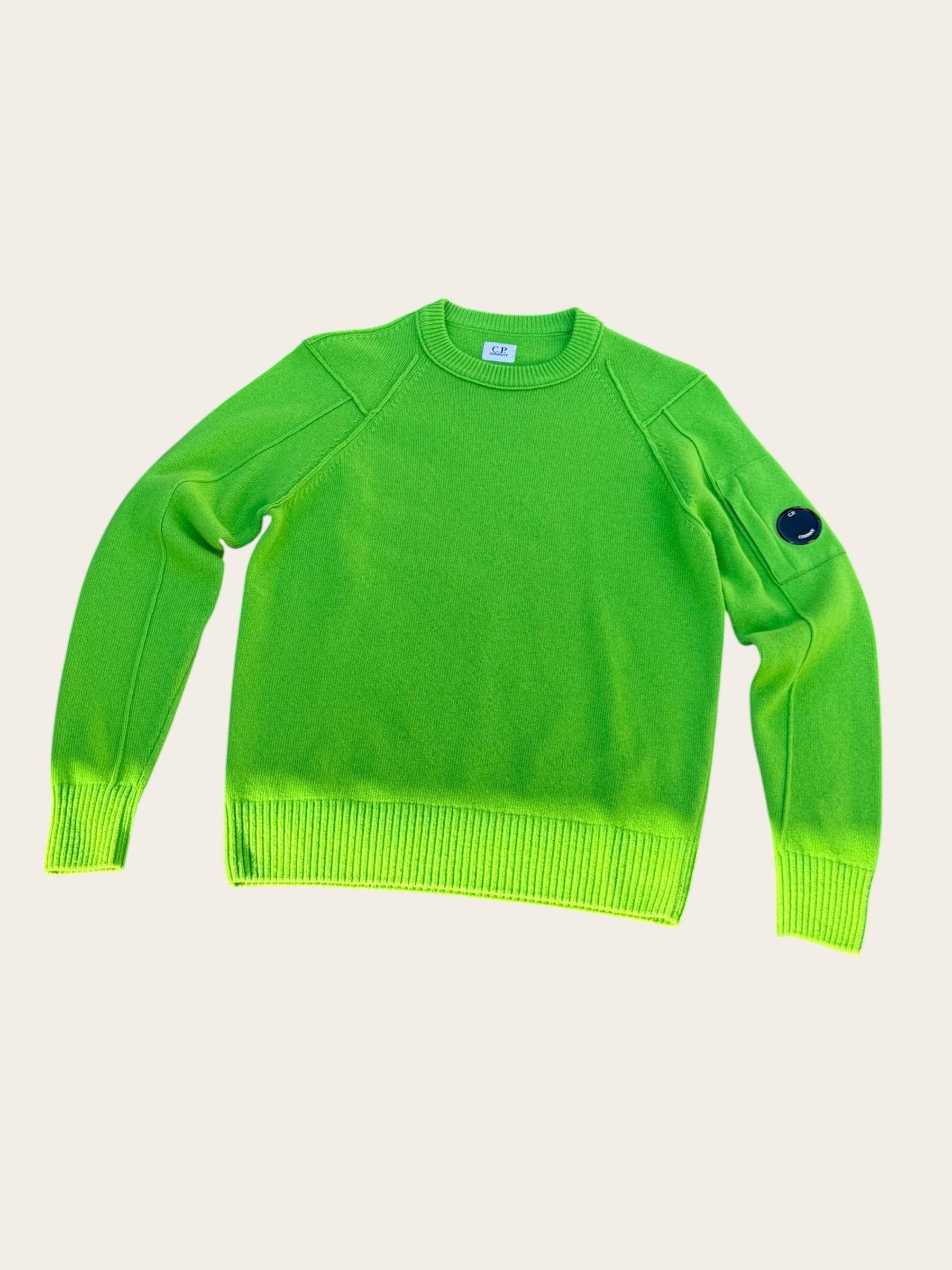 Pull C.P. Company – Vert pomme – T.46 – Mixte — vue principale