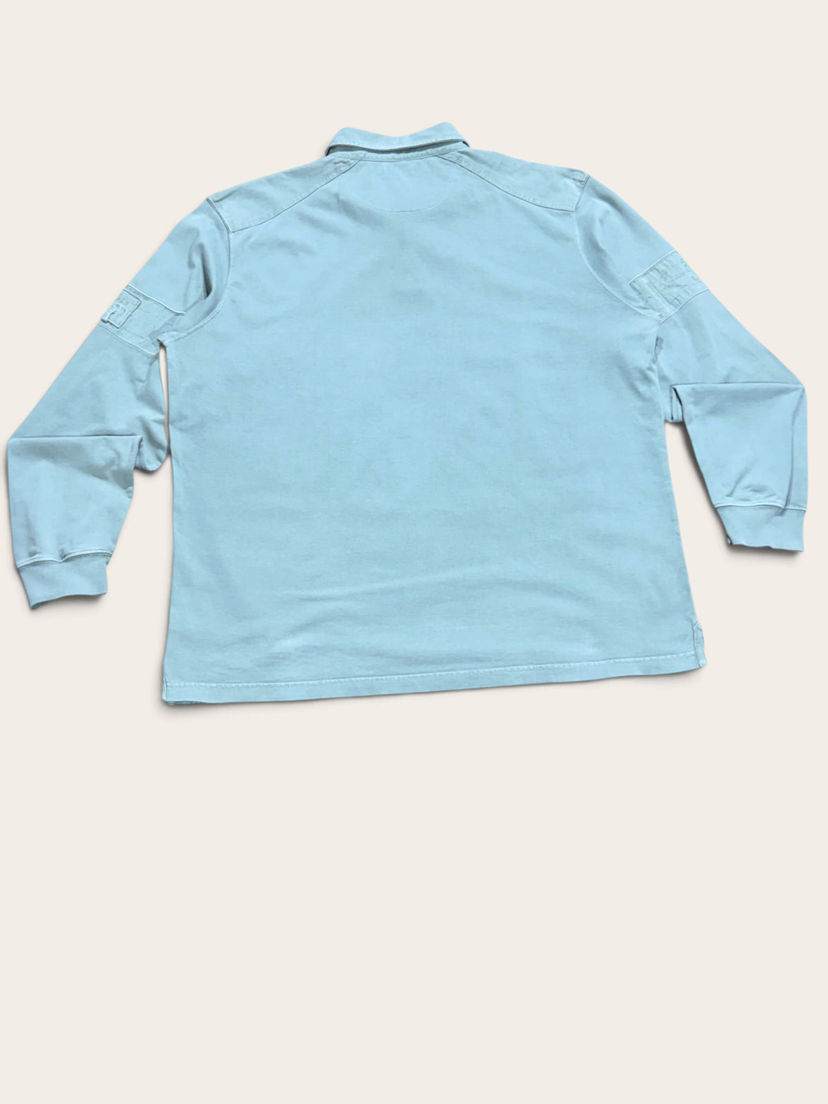 Polo – Blanc Bleu – XXL – Homme