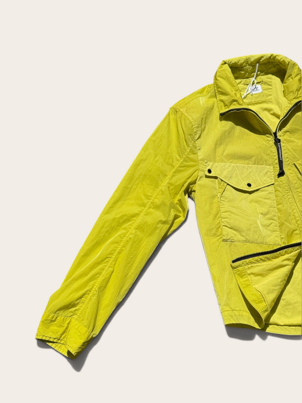 C.P. Company Chrome-R Windbreaker – Fluorescent Yellow – S – Men's