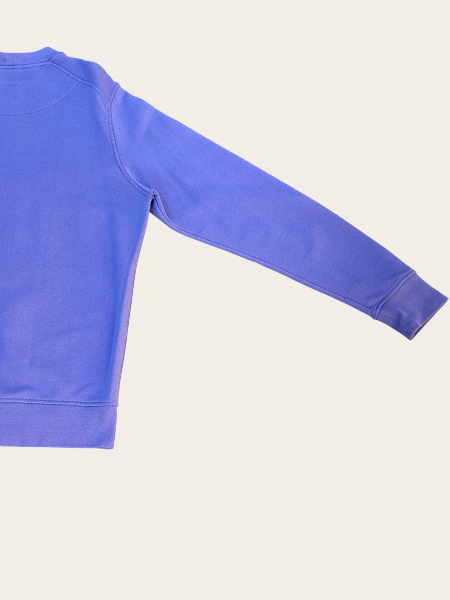 Sweat Stone Island col rond Garment Dyed – Violet – S – Mixte — photo complémentaire 5