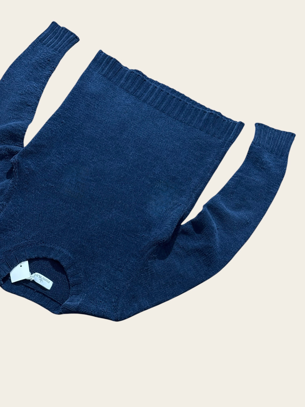 Pull Stone Island – Bleu marine – S – Mixte — photo complémentaire 3