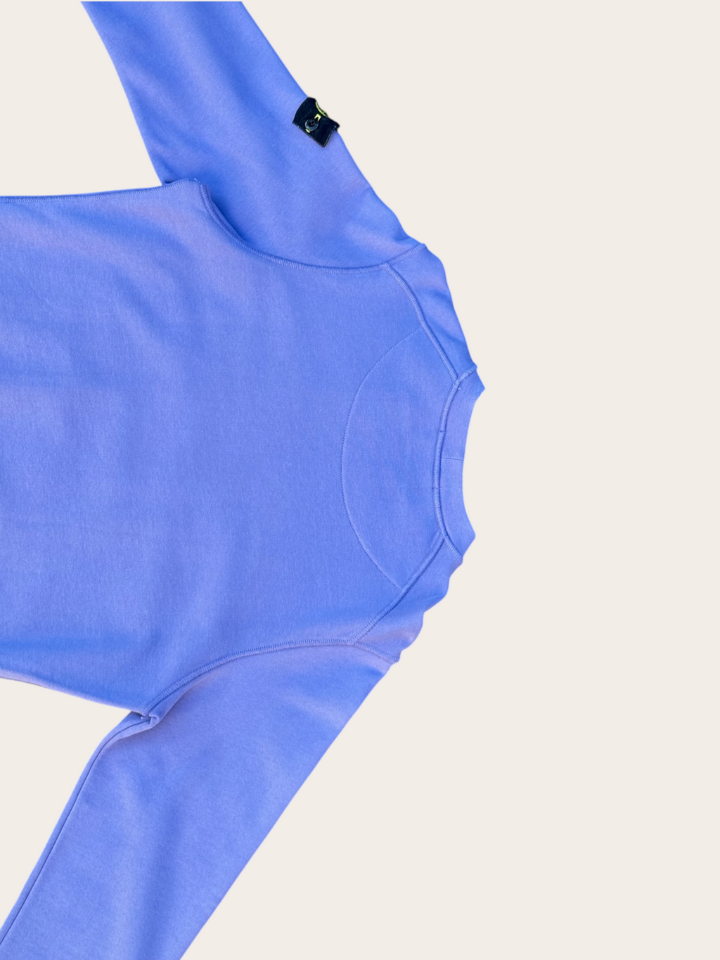Sweat Stone Island col rond Garment Dyed – Violet – S – Mixte — photo complémentaire 6