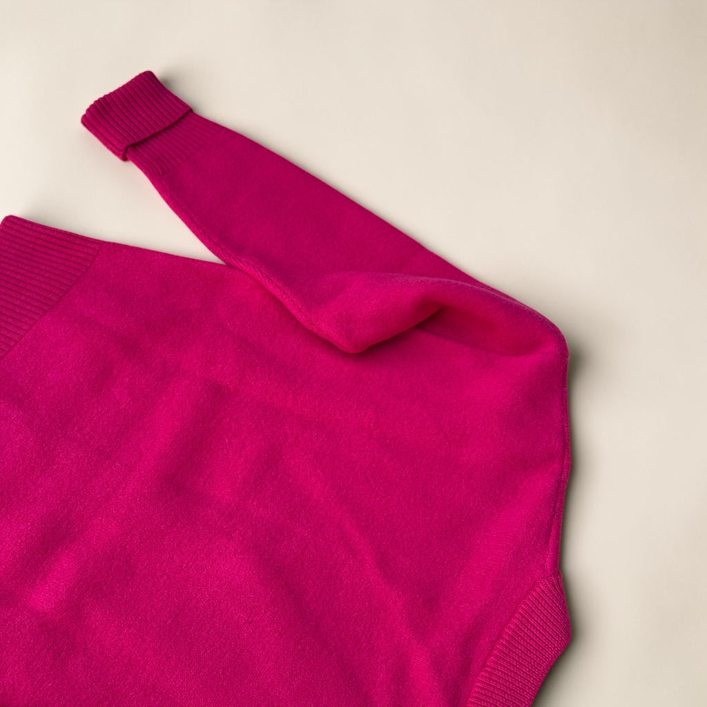 Cardigan Ami Paris – Fuchsia – M – Mixte — photo complémentaire 6