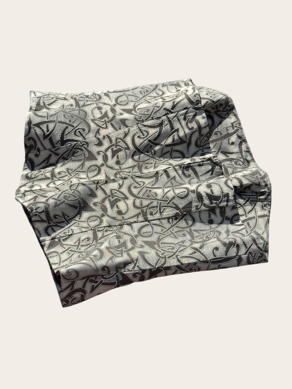 Bustier corset Efel2 en jacquard – Argenté – Taille 2 – Femme — photo complémentaire 3