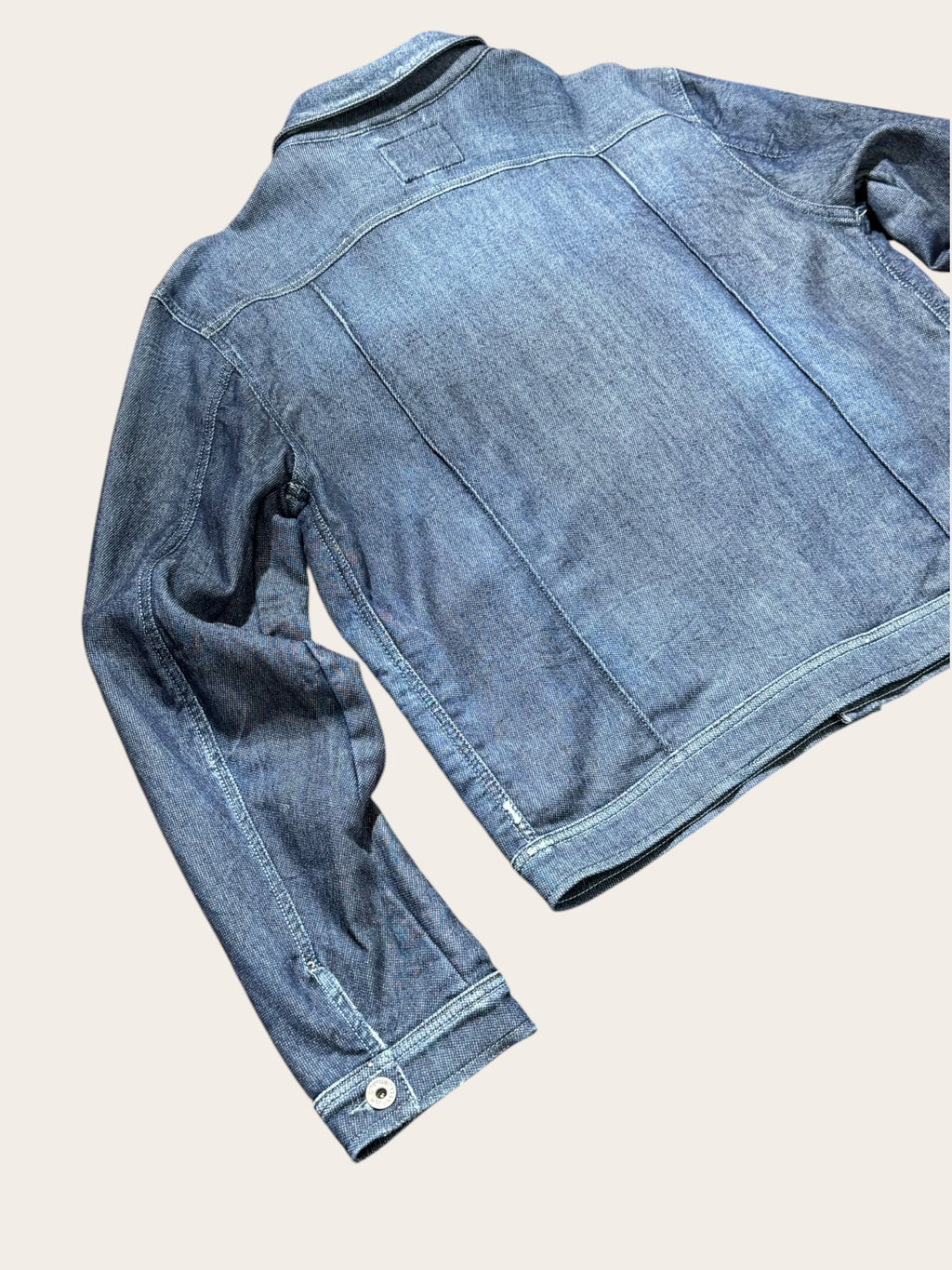 Veste Diesel en jean – Bleu brut – XL – Femme — photo complémentaire 7