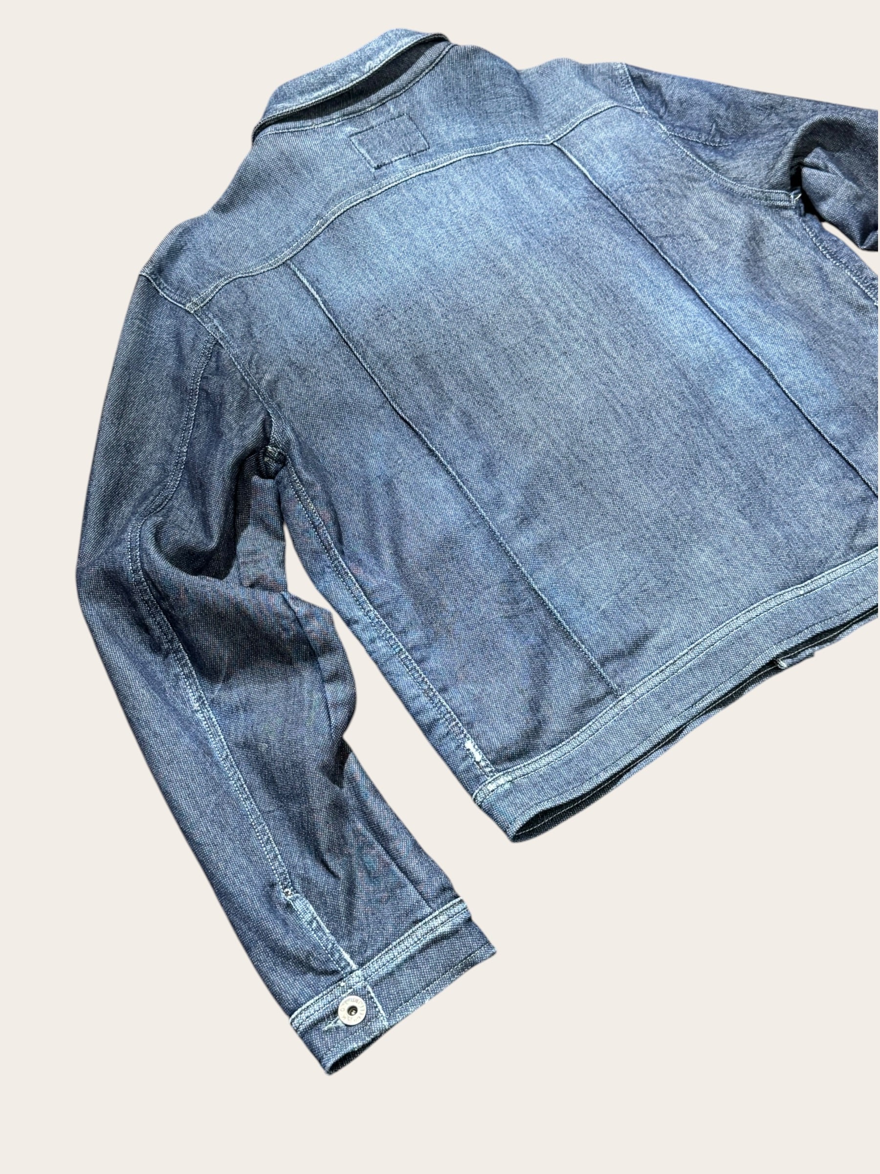 Veste Diesel en jean – Bleu brut – XL – Femme — photo complémentaire 7