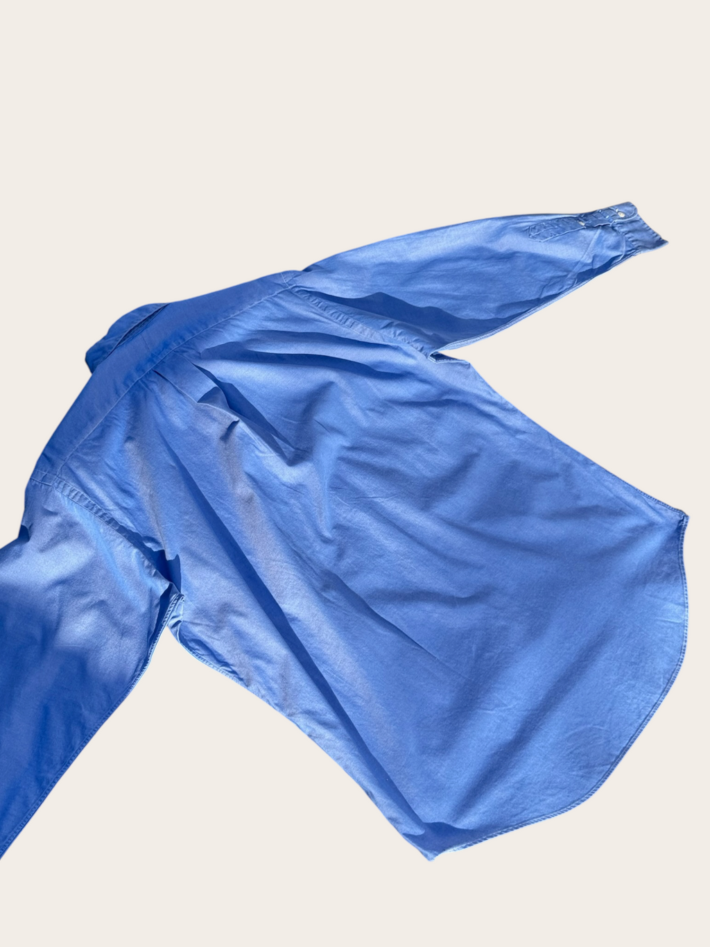Chemise Polo Ralph Lauren Oxford – Bleue – 15/33 – Homme — photo complémentaire 4