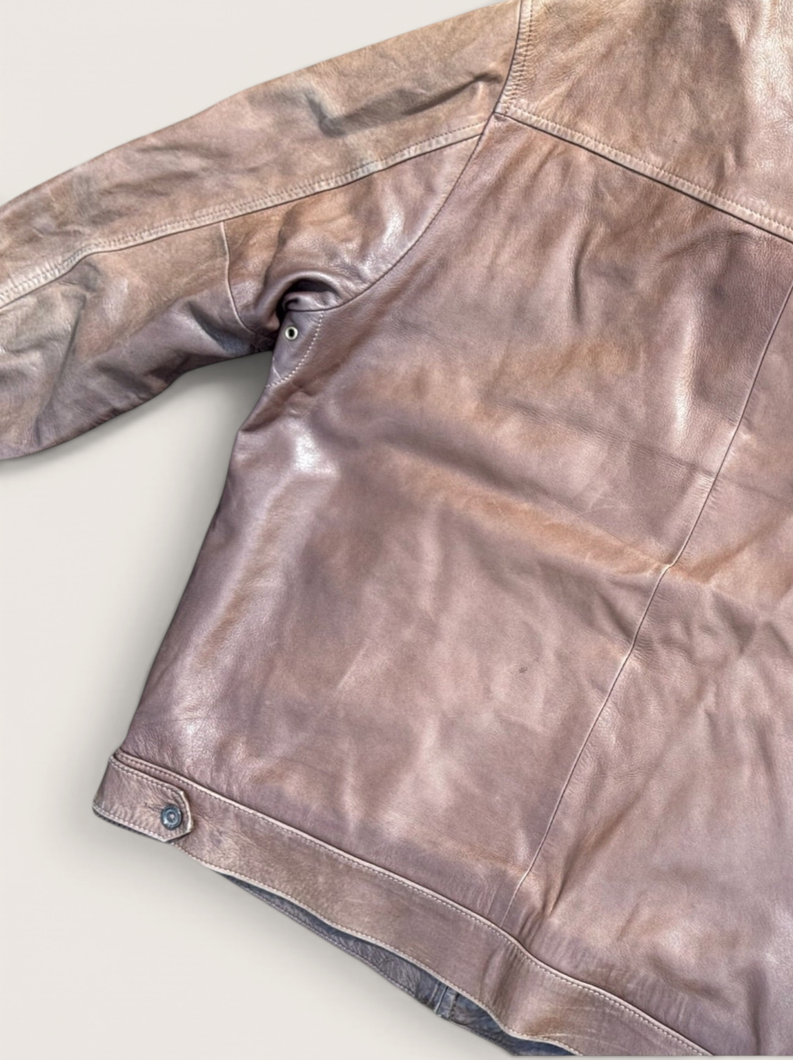 Veste en cuir – Ralph Lauren – L – Homme – Vintage