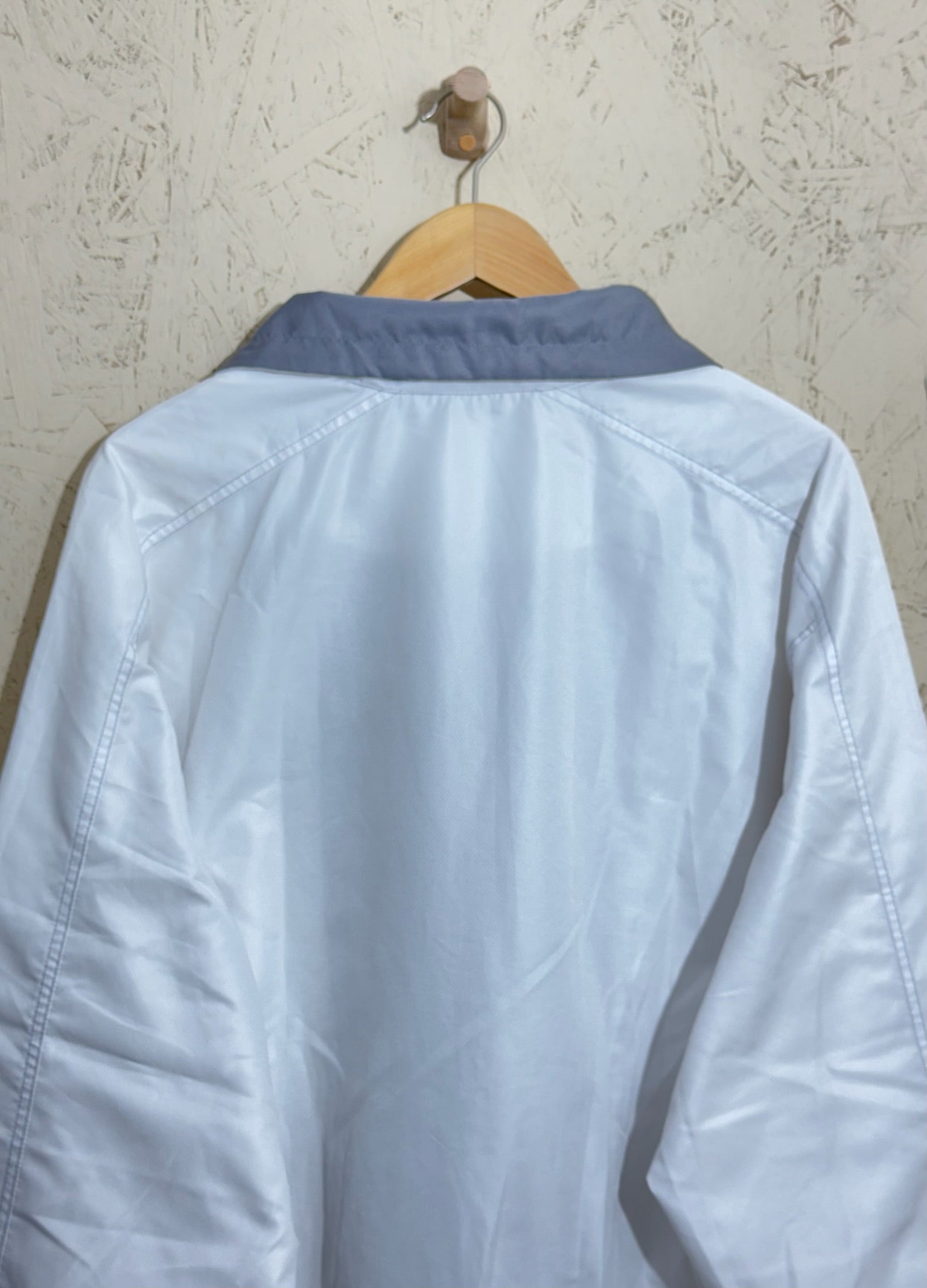Veste Lacoste Sport Vintage Blanche Track – XL - vintage - mixte