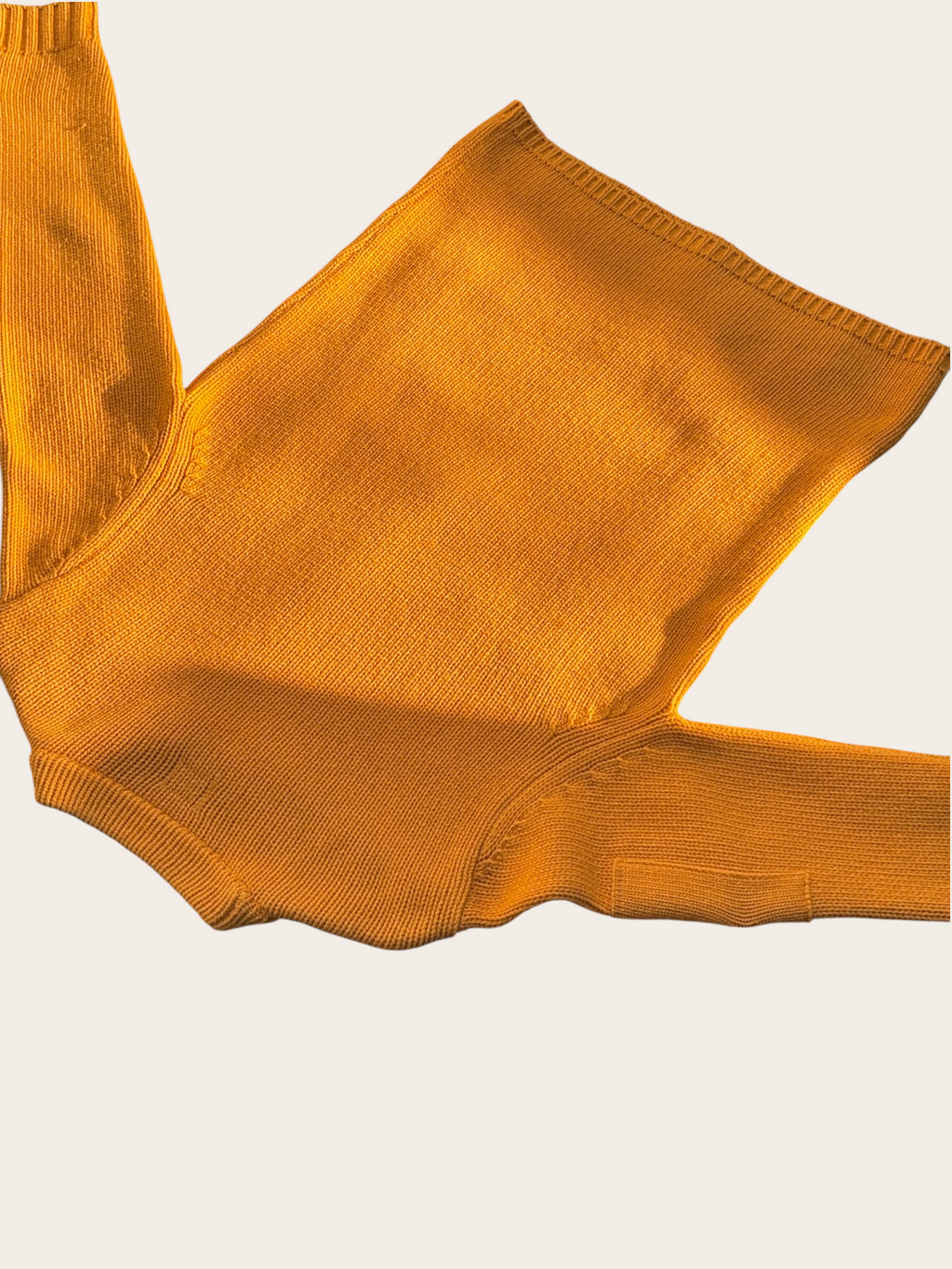 Pull C.P. Company en laine – Ocre – T.48 – Mixte — photo complémentaire 6