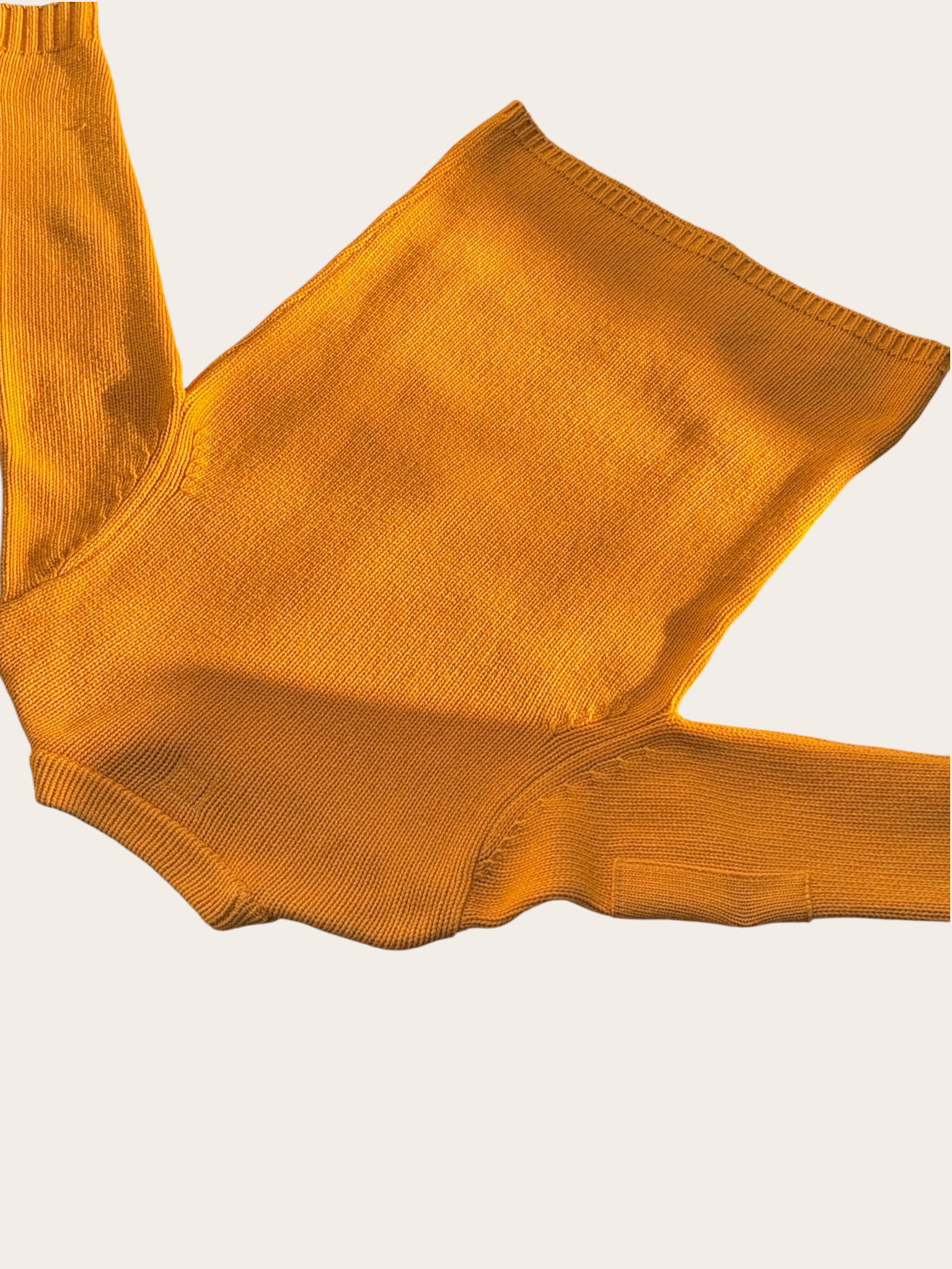Pull C.P. Company en laine – Ocre – T.48 – Mixte — photo complémentaire 6
