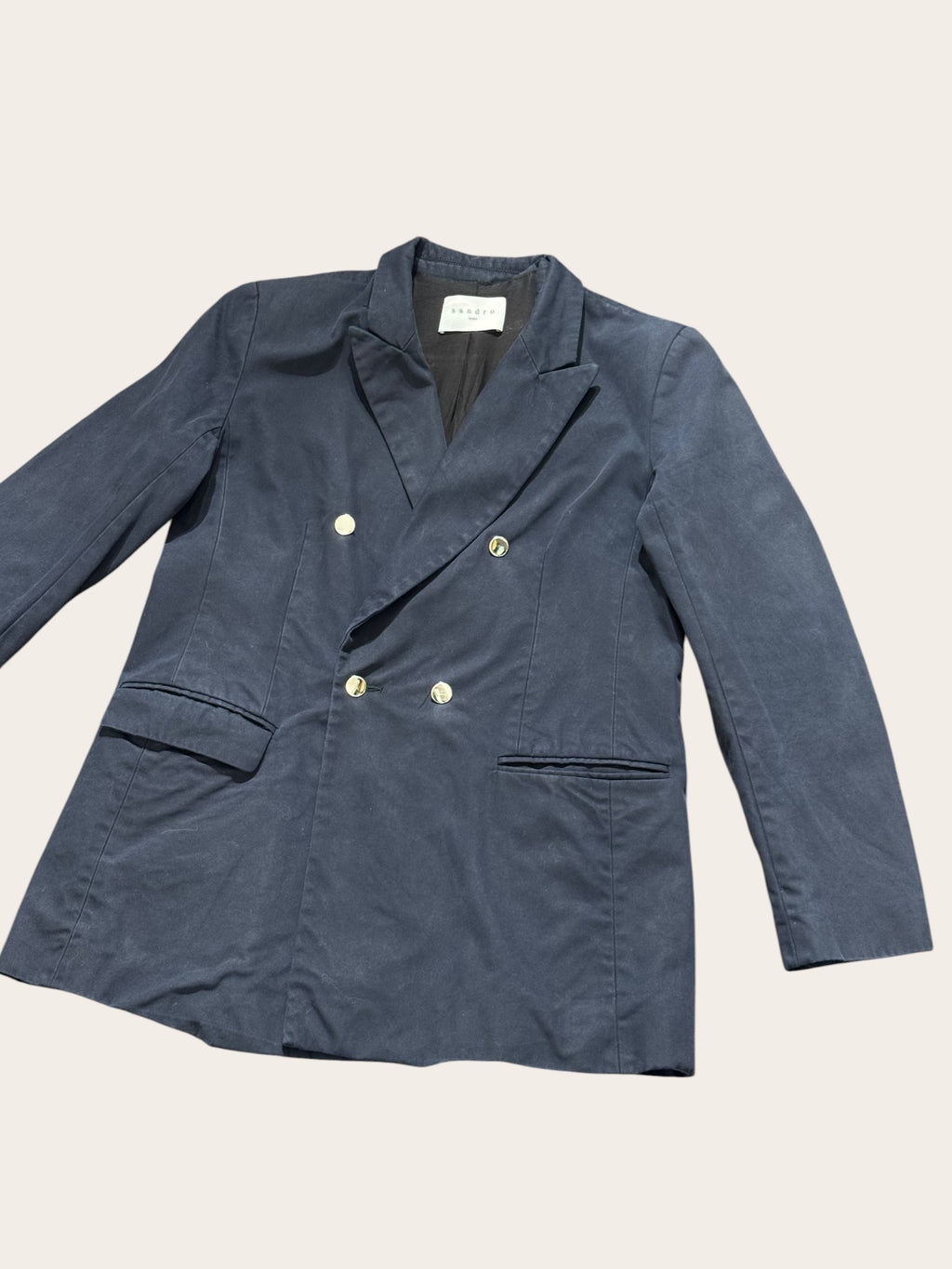 Blazer Sandro – Bleu marine – T.38 – Femme — vue principale