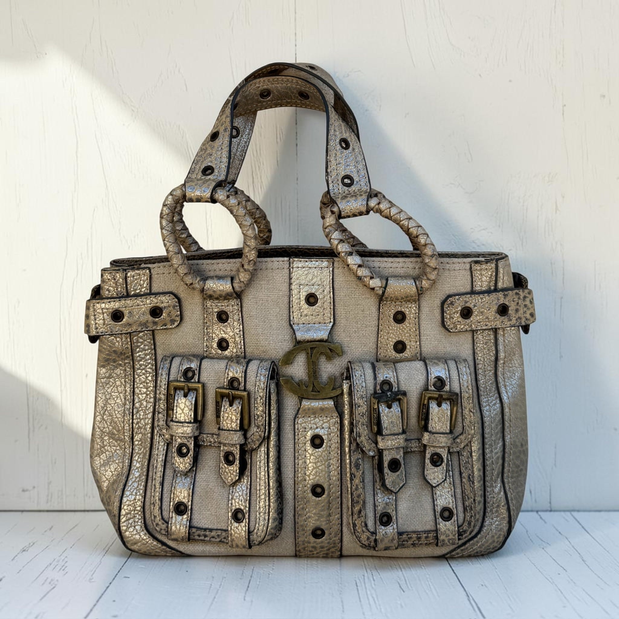 Sac Just Cavalli Multipoche Vintage Y2K Femme