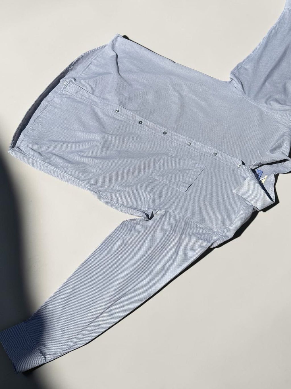 Vintage Pierre Cardin formal shirt grey size XL men's – view 2
