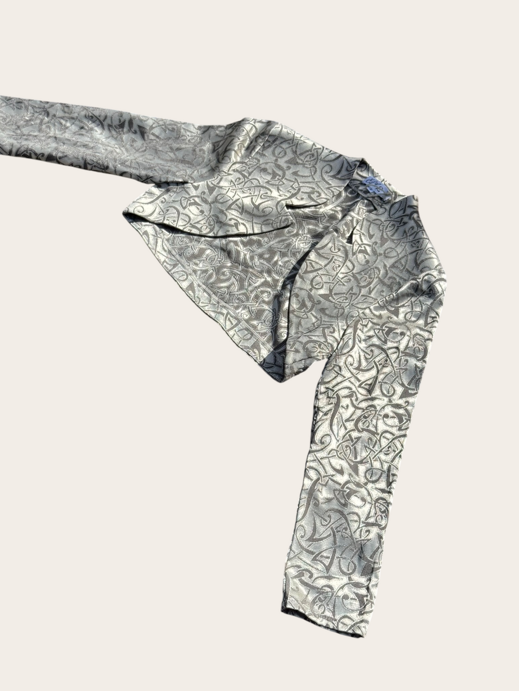 Boléro Efel2 en jacquard – Argenté – Taille 2 – Femme — vue principale