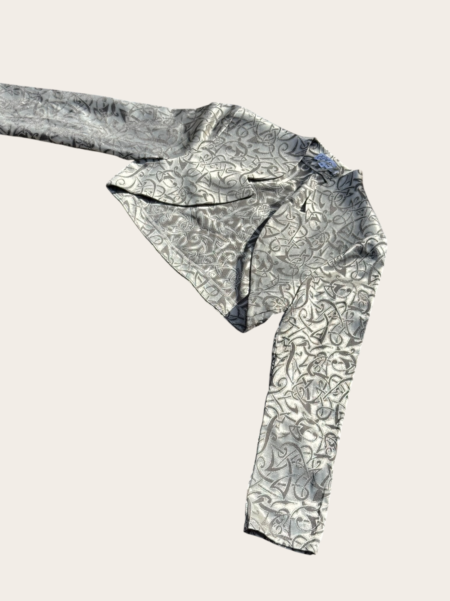 Boléro Efel2 en jacquard – Argenté – Taille 2 – Femme — vue principale
