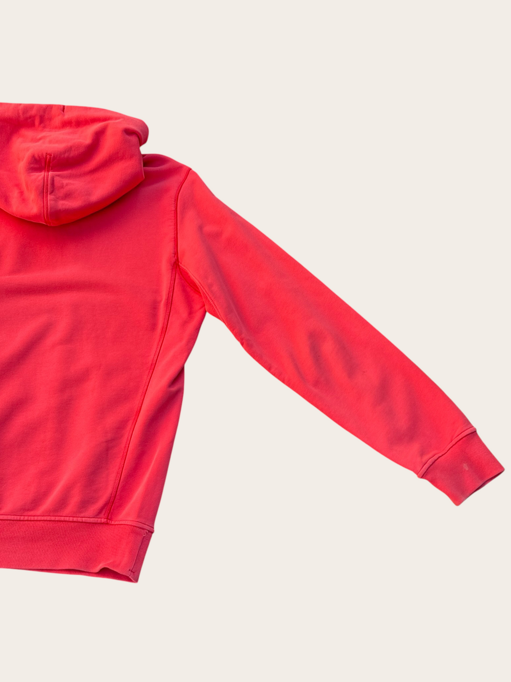 Sweat à capuche Stone Island Garment Dyed – Rouge – XL – Mixte — photo complémentaire 5