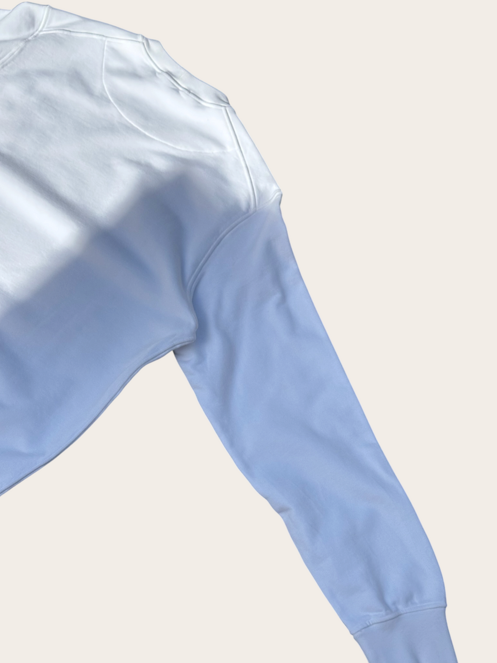 Sweat Stone Island col rond – Blanc – XL – Mixte — photo complémentaire 6