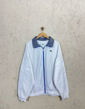 Veste Lacoste Sport Vintage Blanche Track – XL - vintage - mixte