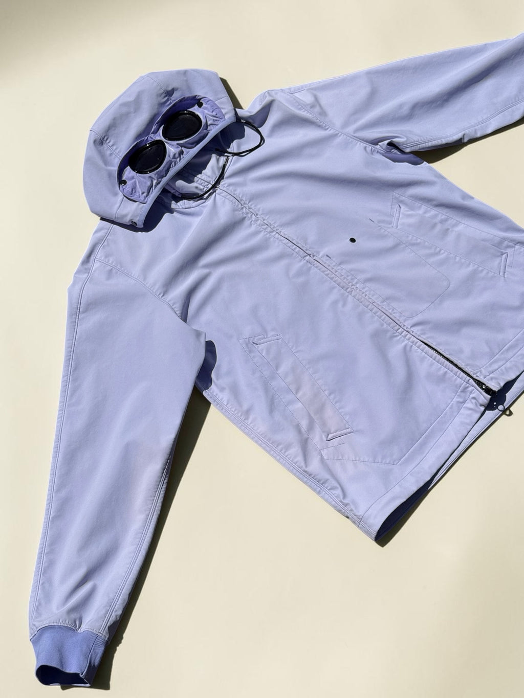 Veste C.P. Company GD Shell Goggle – Lavande – T.52 – Homme — vue principale