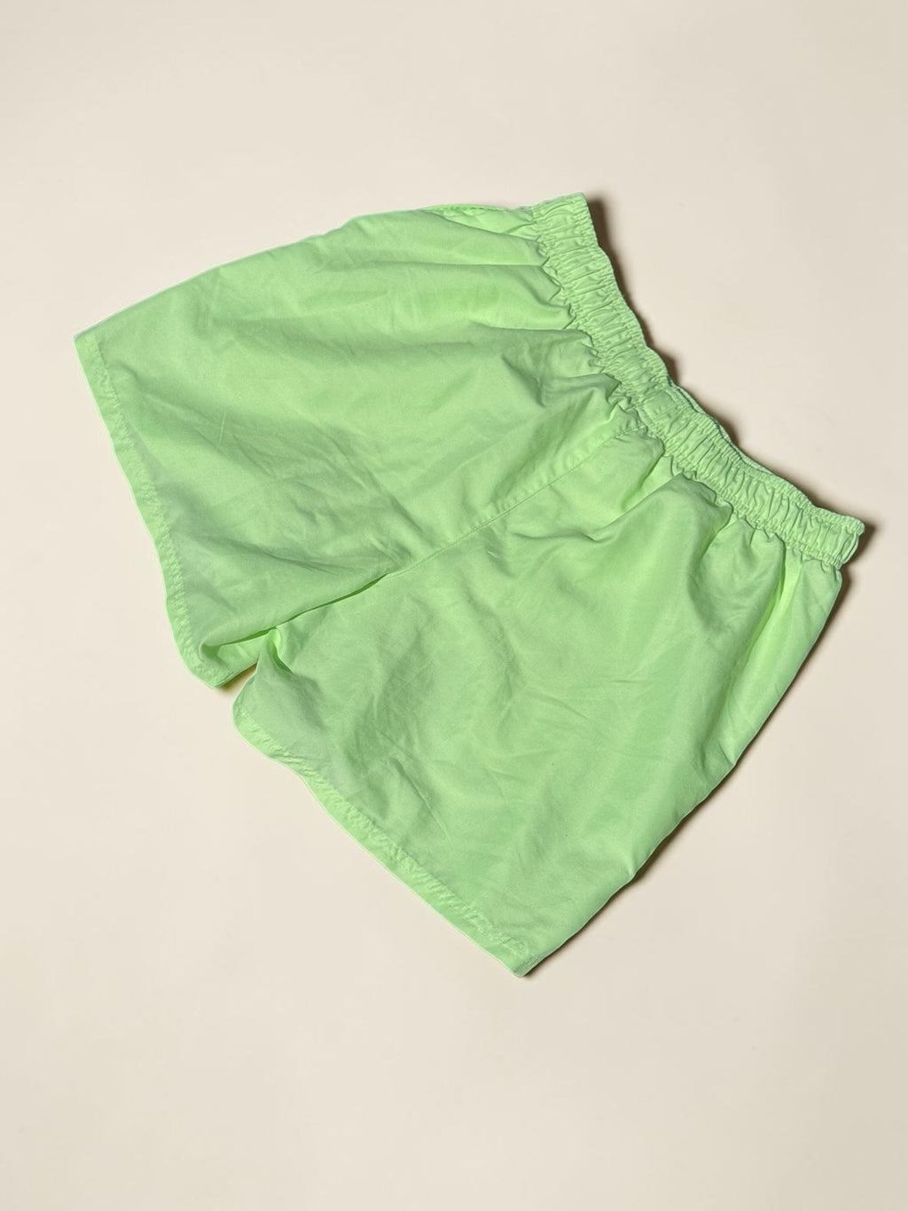 Short de bain Nike – Vert fluo – L – Homme – Vintage — photo complémentaire 4