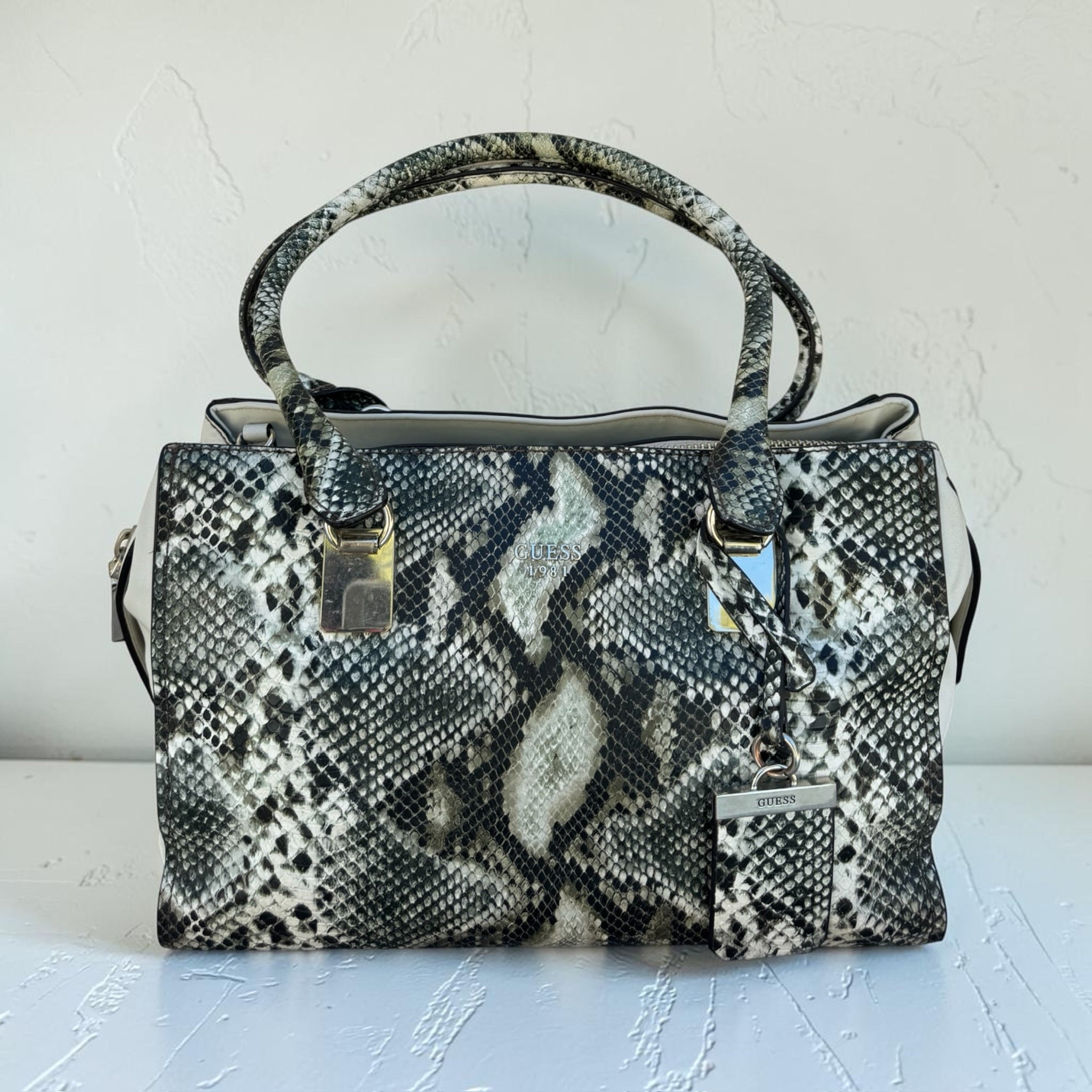 Sac Guess Python Bowling Femme
