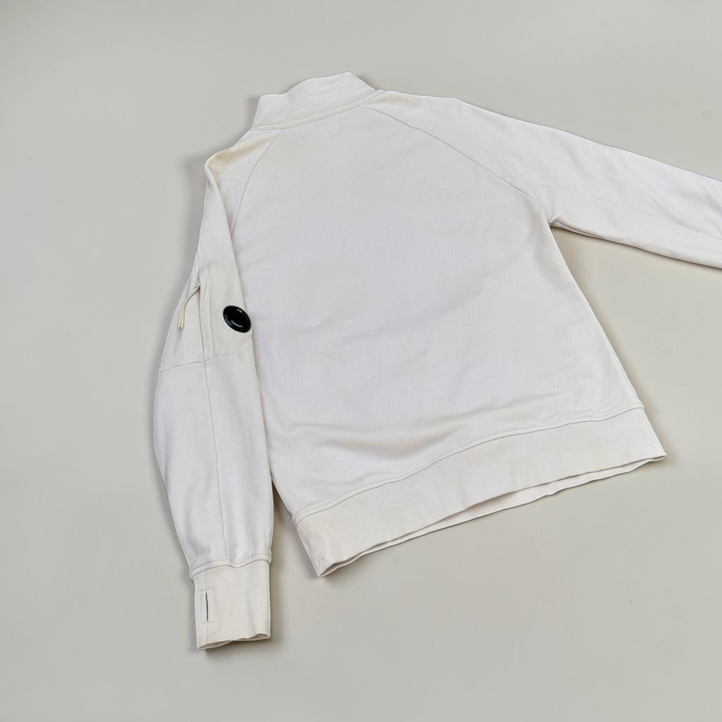 Sweat demi-zip C.P. Company – Crème – M – Mixte — photo complémentaire 4