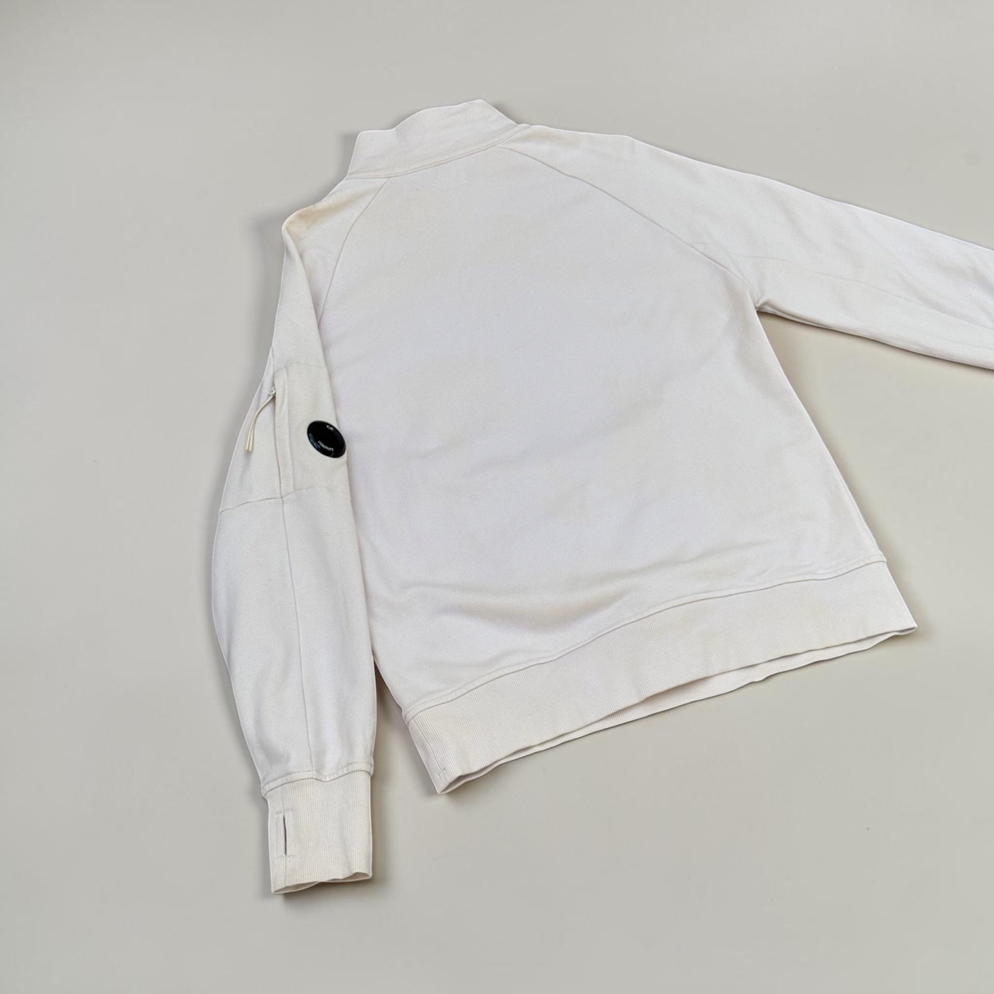 pull zip C.P. COMPANY CRÈME – M – MIXTE