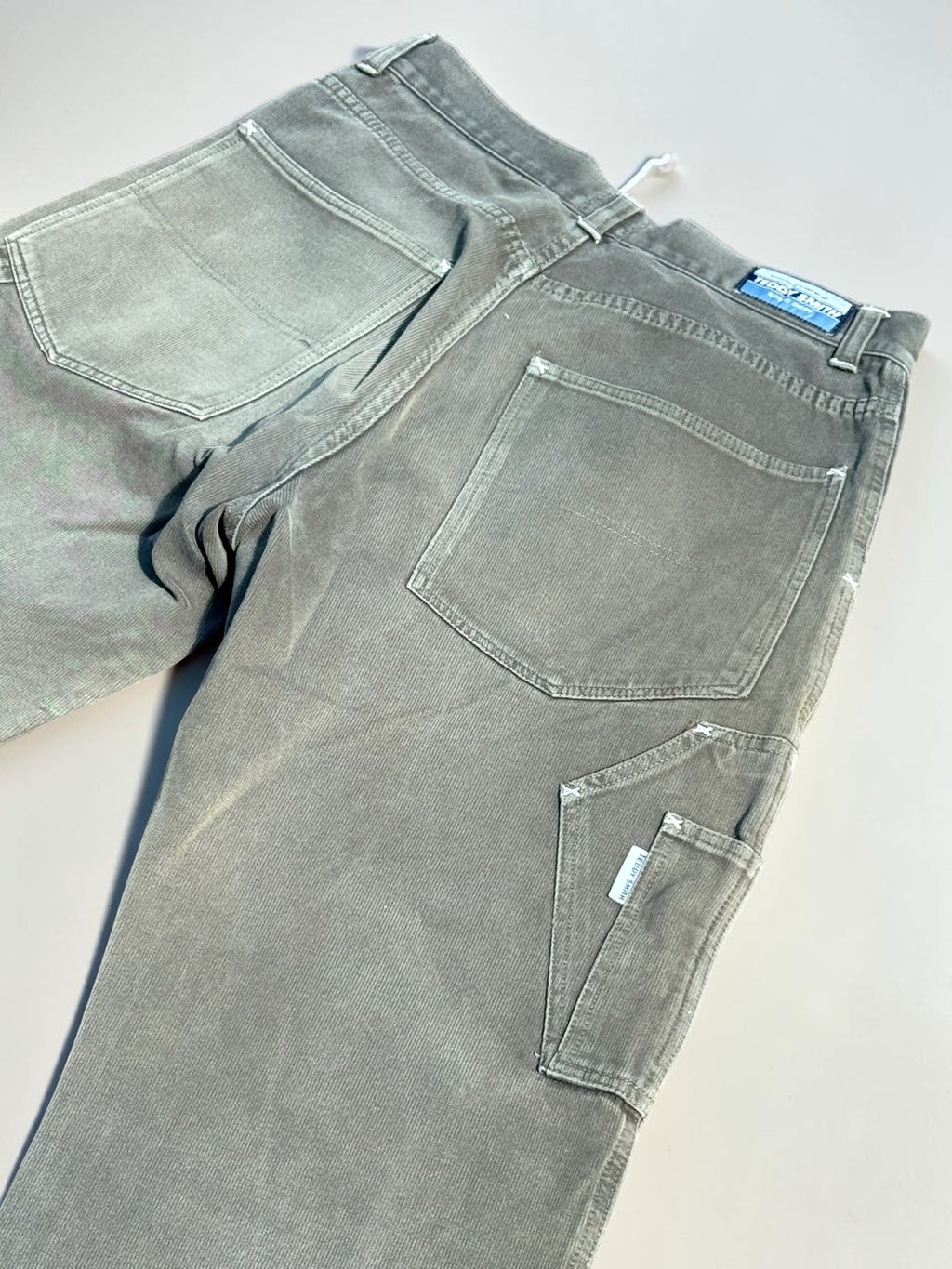 Pantalon cargo Teddy Smith – Kaki – T.33 – Mixte – Vintage — photo complémentaire 5