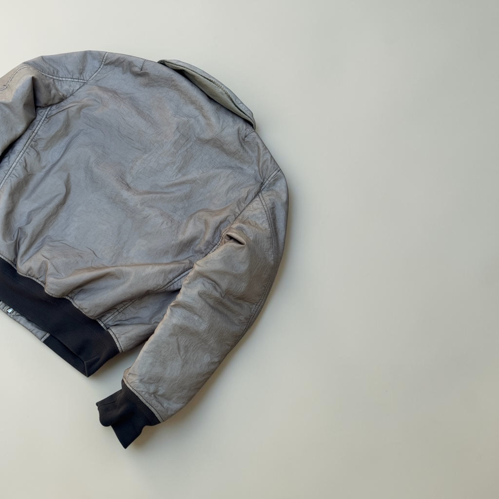 Veste Stone Island Bomber Ice Grey XXL Mixte Vintage