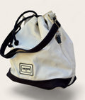Sac seau Lacoste en toile – Écru – Taille unique – Mixte – Vintage — vue principale