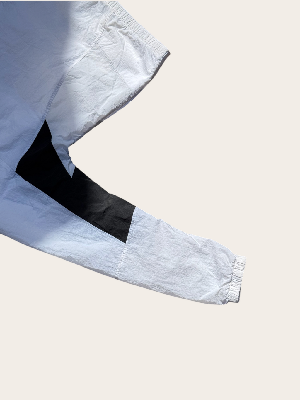 Coupe-vent Nike Windrunner – Blanc, bleu et noir – S – Mixte — photo complémentaire 5