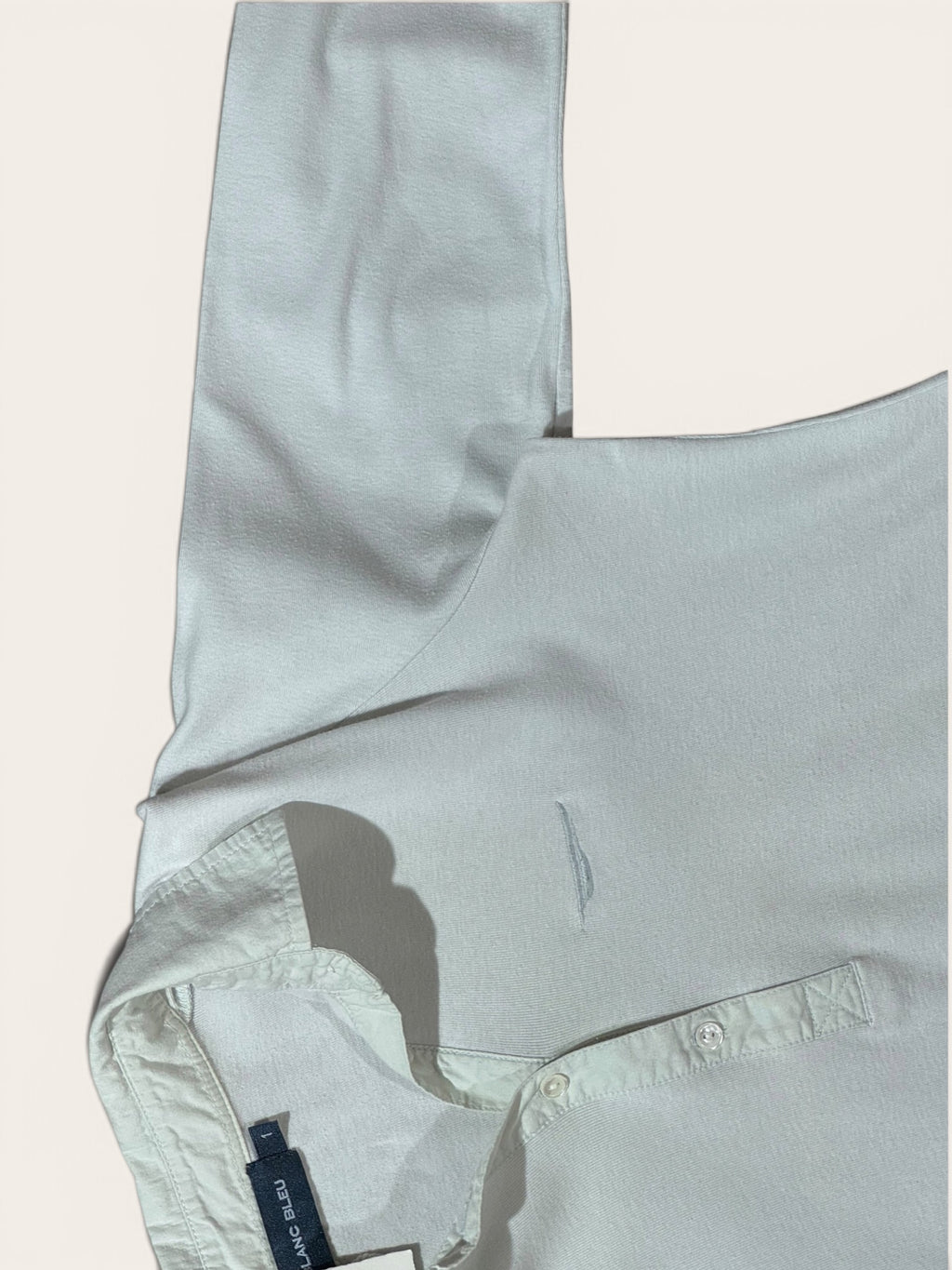 Polo – Blanc Bleu – S – Femme