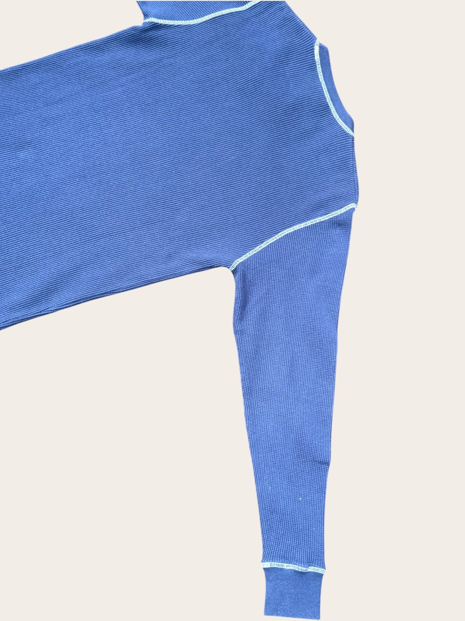 Pull Levi’s Waffle Bleu Vintage Taille M Homme