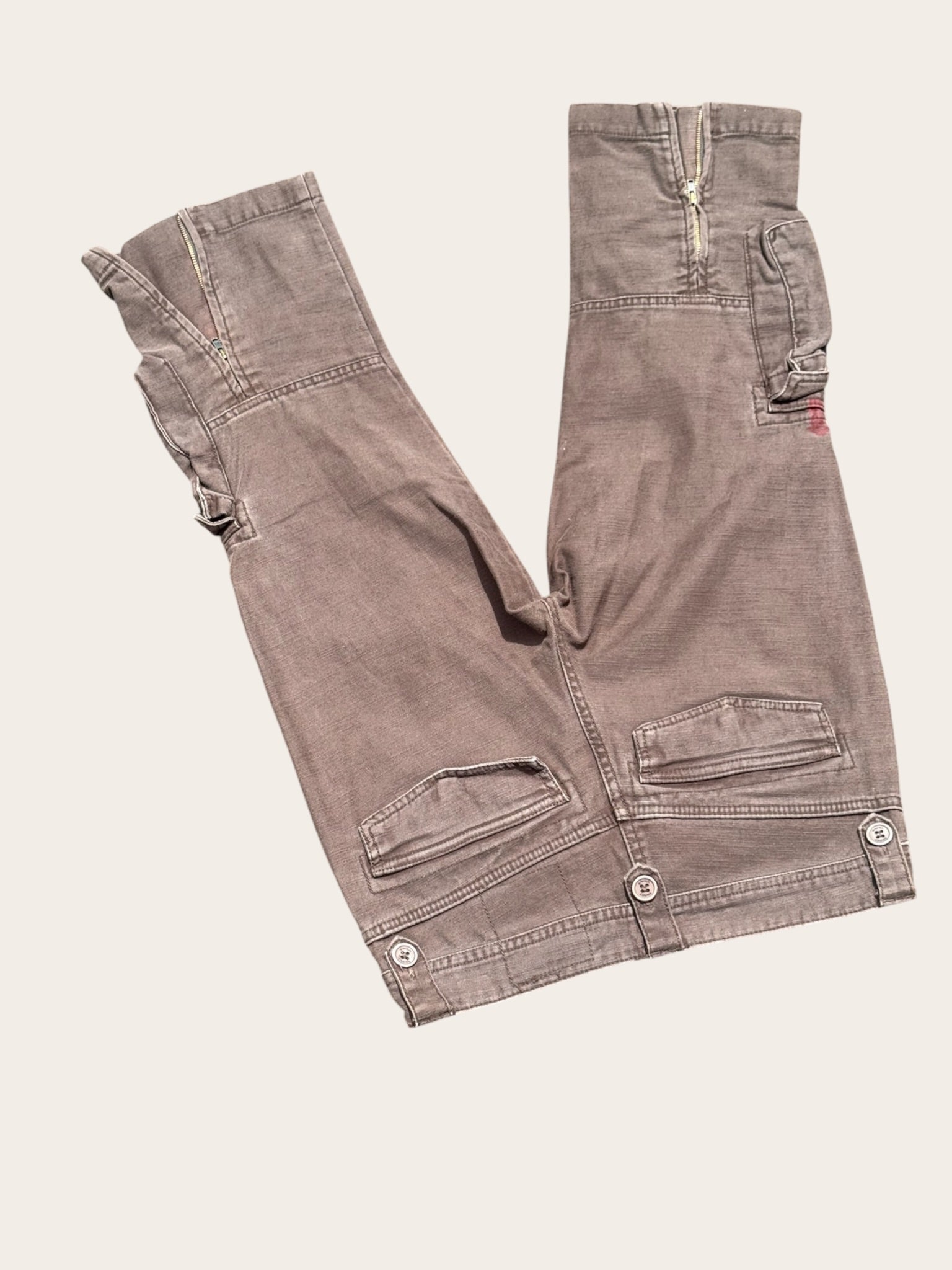 BERMUDA CARGO TEDDY SMITH MARRON W27 FEMME