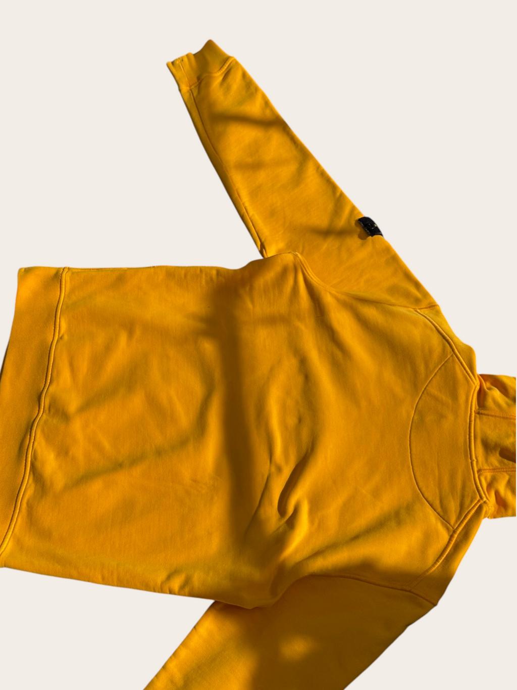 Sweat à capuche Stone Island à badge – Jaune – L – Mixte — photo complémentaire 6