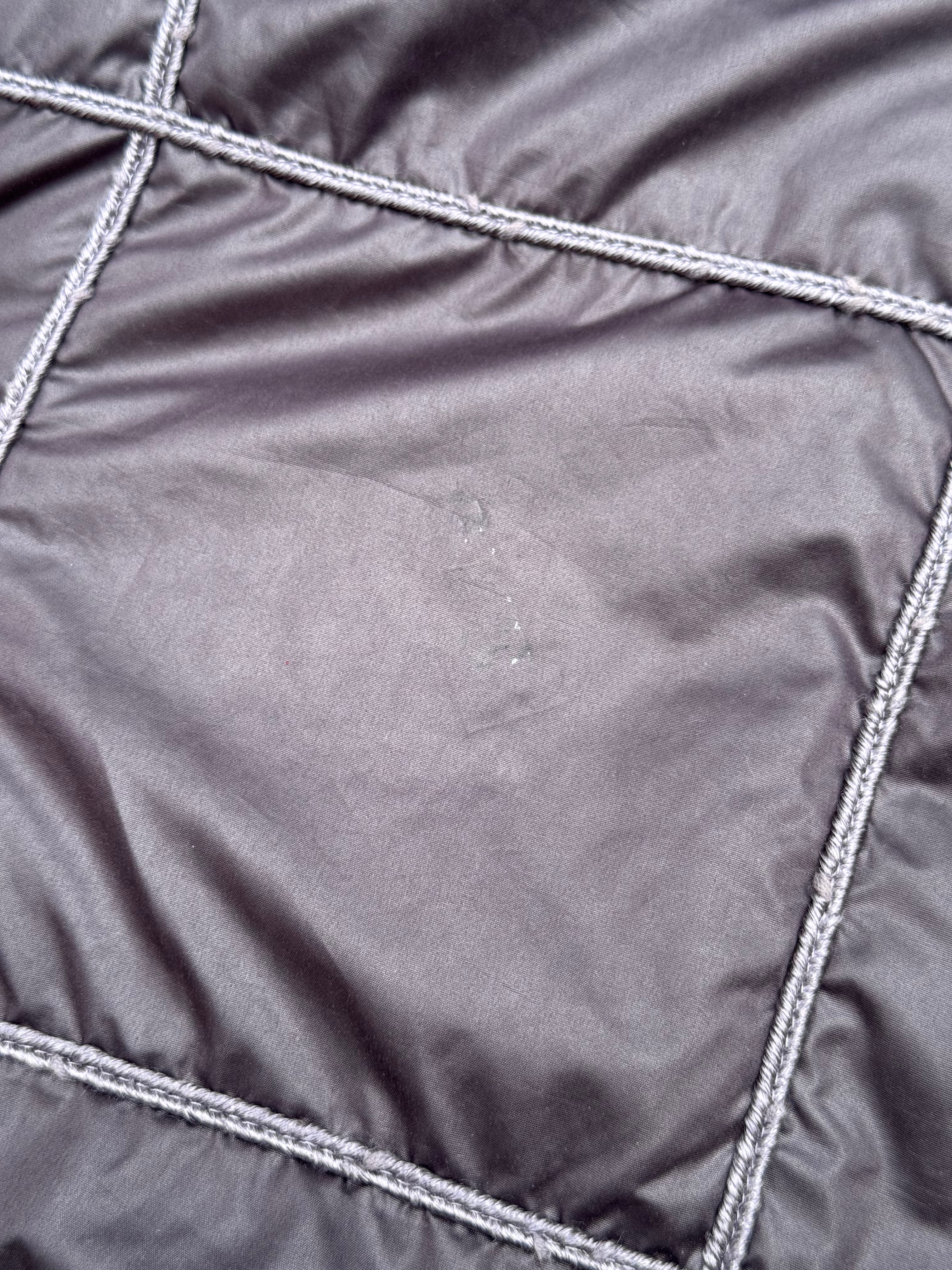 DOUDOUNE DIESEL MÉTALLISÉE ARGENTÉE Y2K XL FEMME