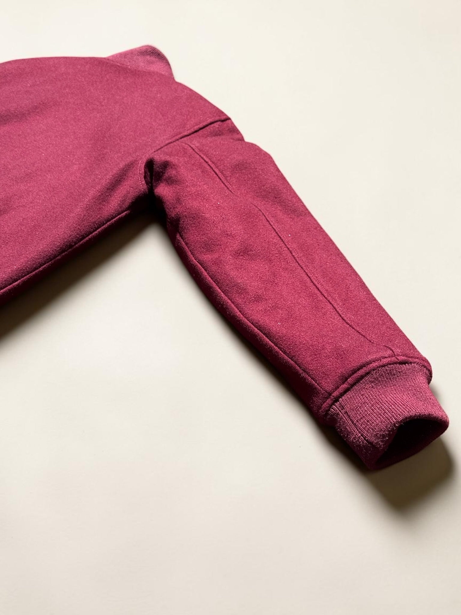 VESTE VARSITY OBEY BORDEAUX LAINE MATELASSÉE S HOMME