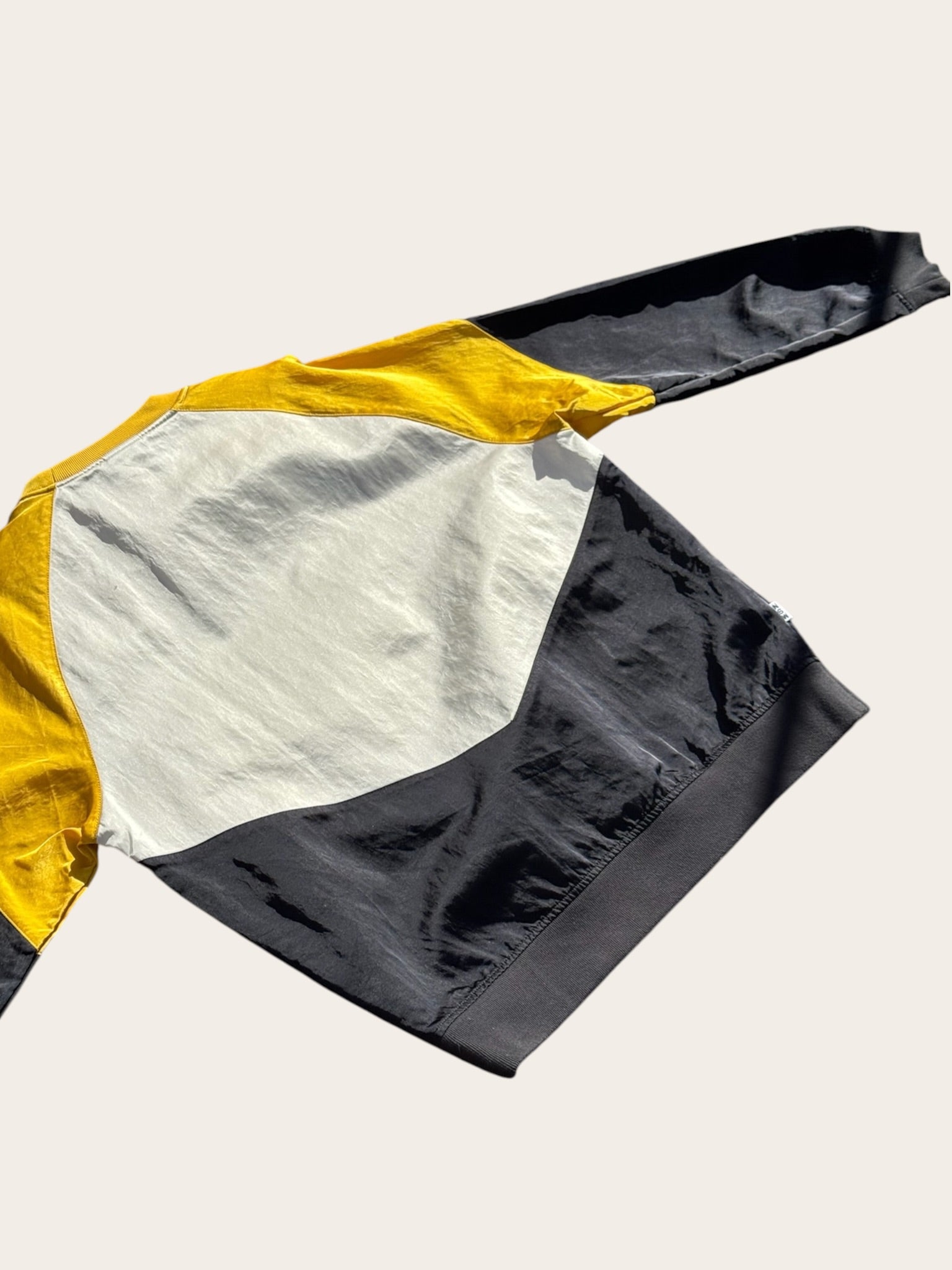 Nike Sportswear NSW Crewneck Jaune Noir Blanc S Homme