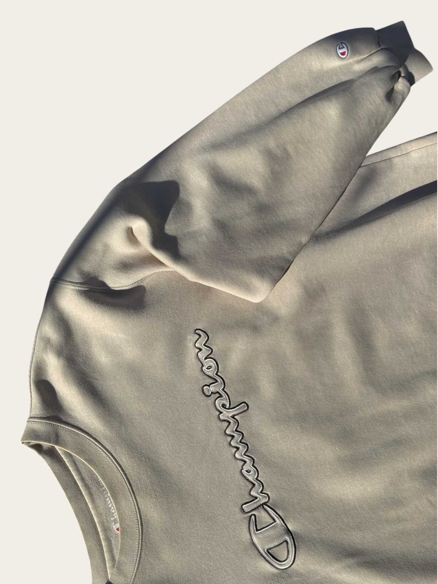 Champion Reverse Weave Sweat Beige L Homme