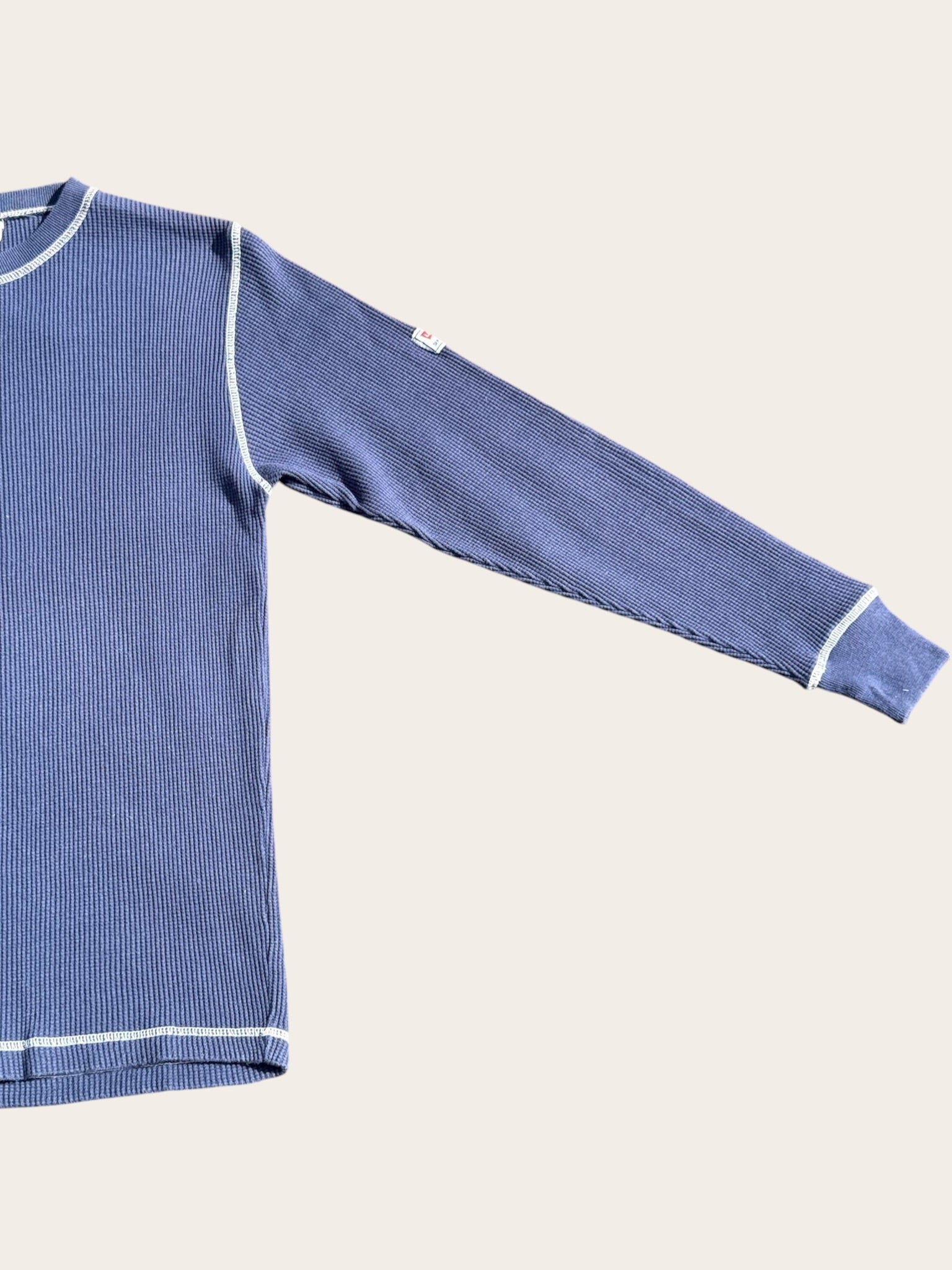 Pull Levi’s Waffle Bleu Vintage Taille M Homme