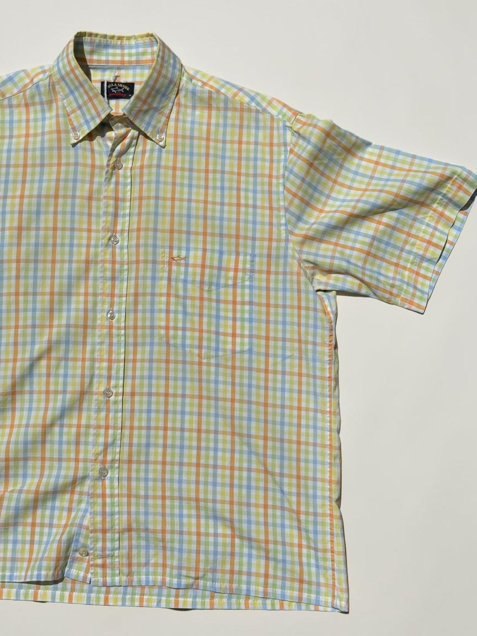 Chemise Paul & Shark Carreaux Vintage XL Homme Coton