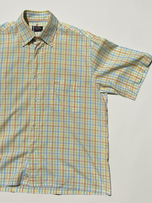Chemise Paul & Shark Carreaux Vintage XL Homme Coton